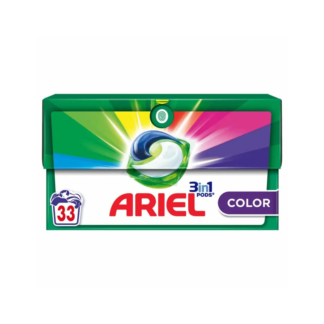 Ariel Wasmiddel Pods 3in1 Color – 33 stuks