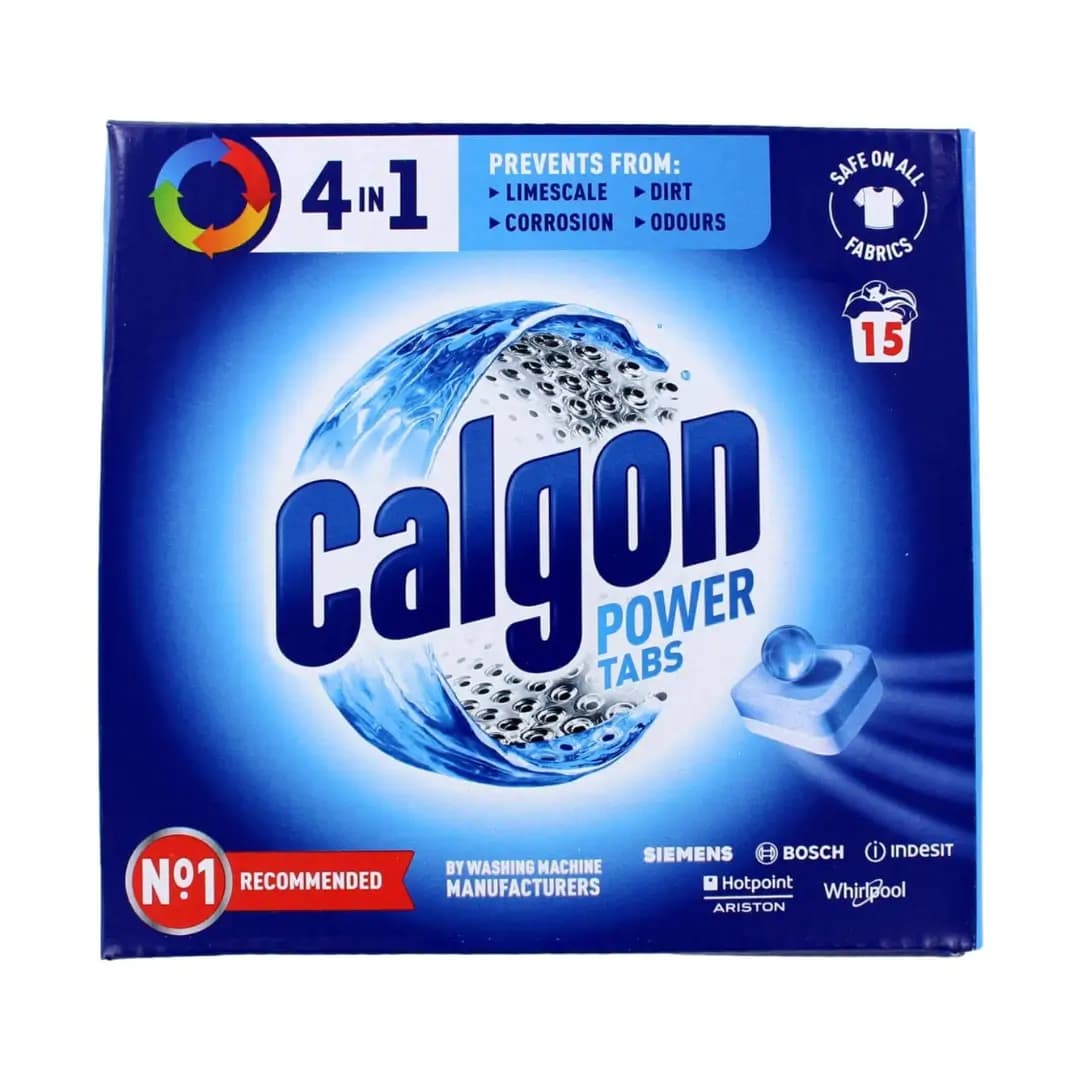 Calgon 4In1 Wasmachine Reiniger Powerball Pods – 15 Stuks