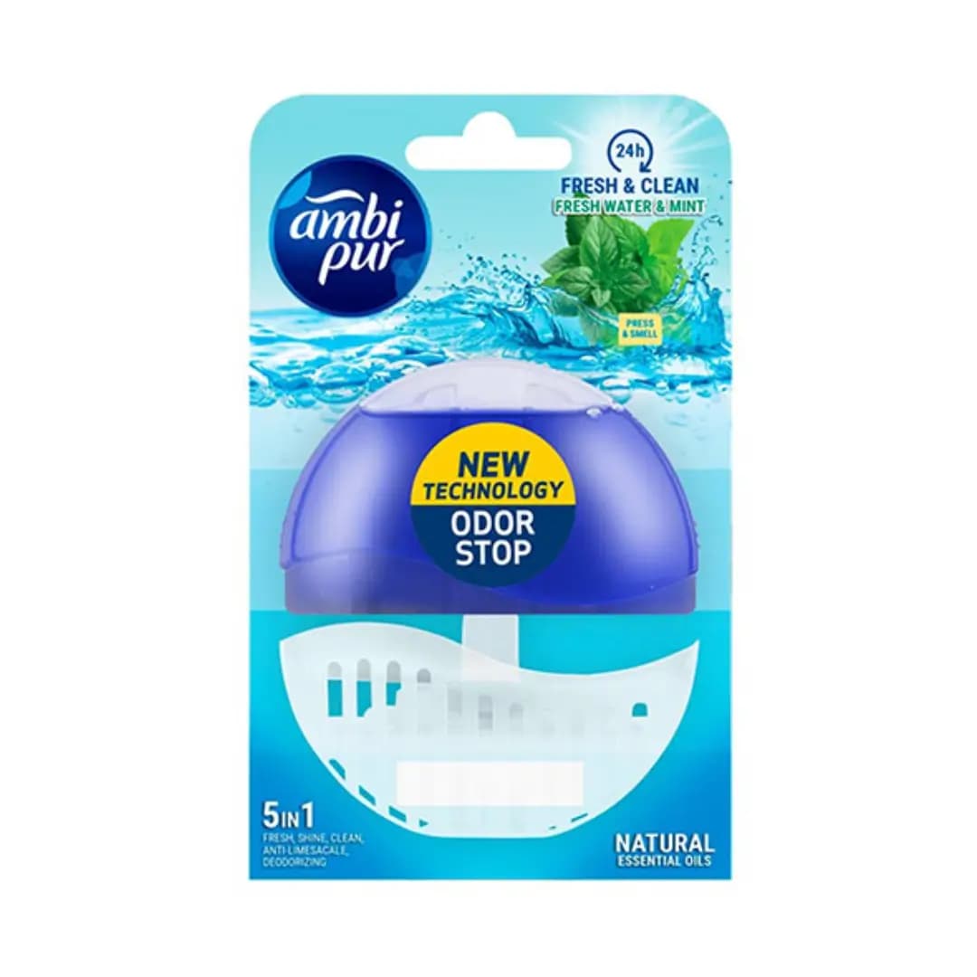 Ambi Pur Toiletblok Fresh Water & Mint 55 ml
