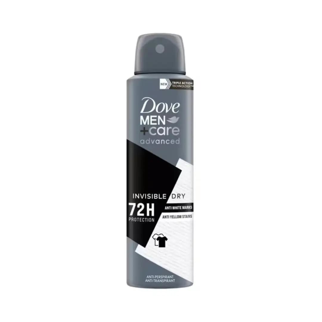 Dove Men+Care Deodorant Spray Invisible Dry – 150 ml