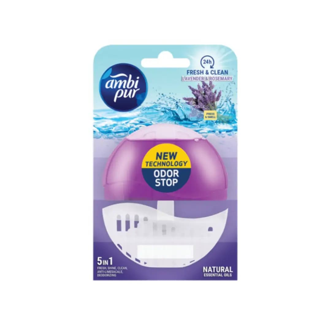 Ambi Pur Toiletblok Lavender & Rosemary 55ml