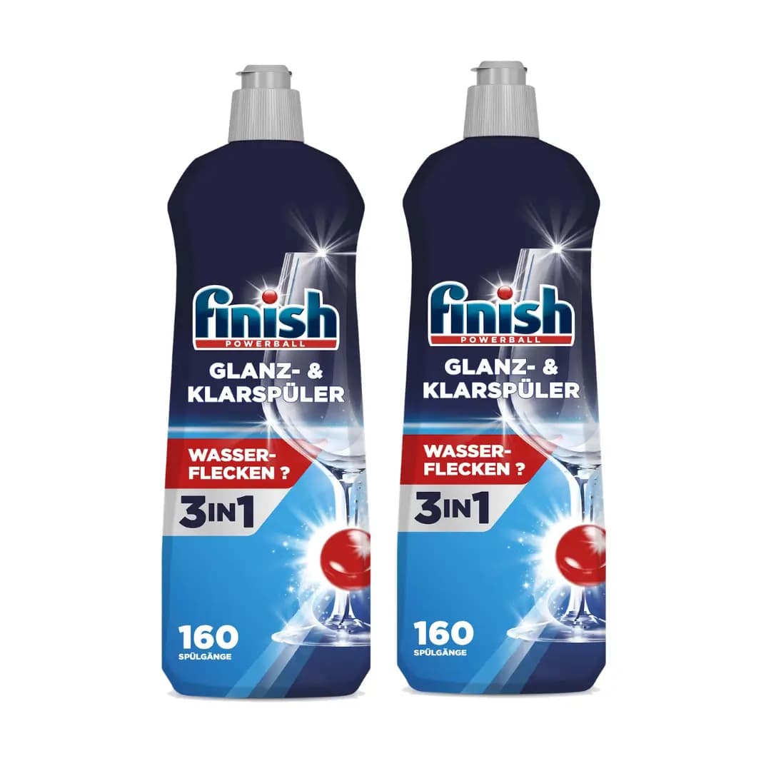 Finish Rinse Aid Lemon Duo – 2 × 800 ml