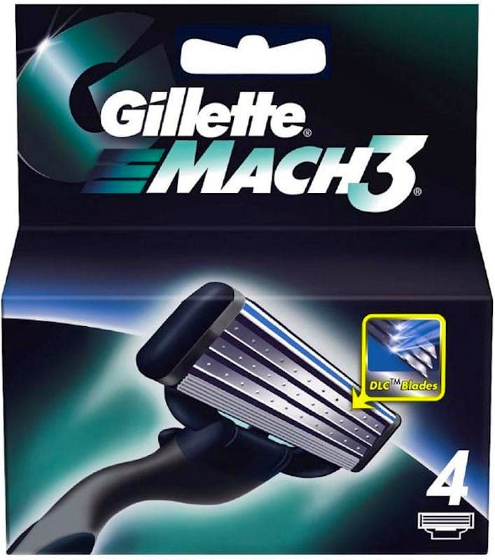 Gillette Mach3 4 mesjes
