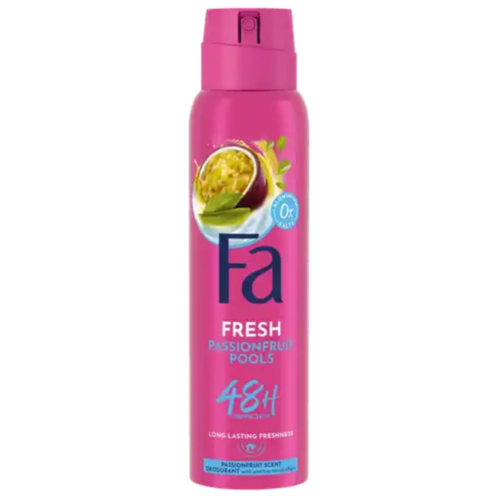 Fa Deodorant Spray Fresh Passionfruit Pools 150 ml