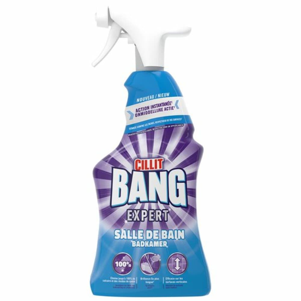 Cillit Bang Badkamerreiniger 750ml – Natuurlijk Krachtig
