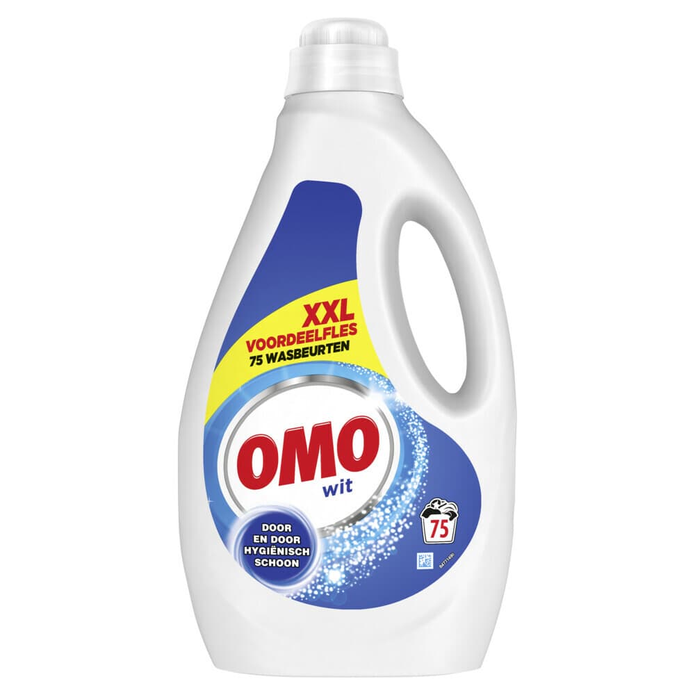 Omo vloeibaar wasmiddel Wit 75 wb 3750 ml