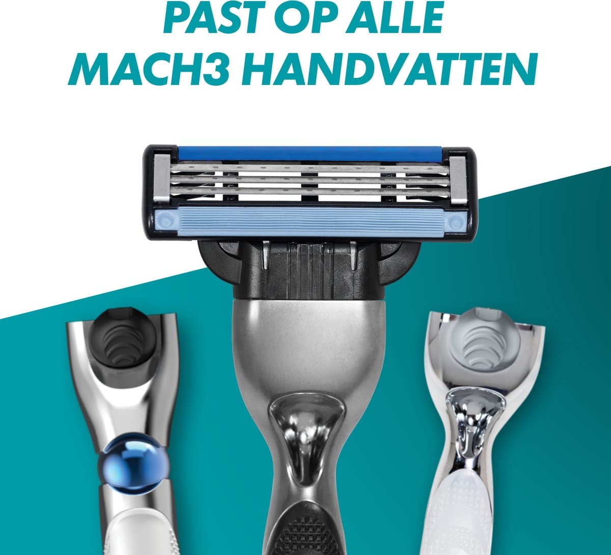 Gillette Mach3 4 mesjes 3