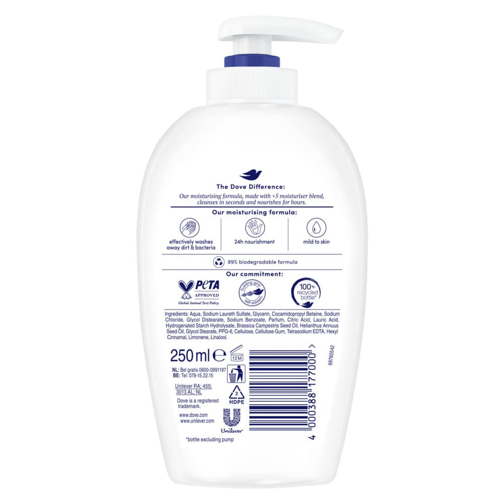 Dove Handzeep Deeply Nourishing 250 ml 2