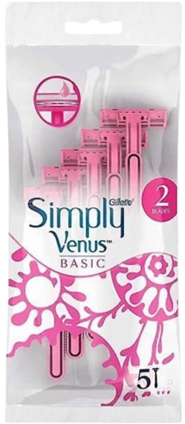 Gillette Venus Wegwerpscheermesjes Simply 5 Stuks