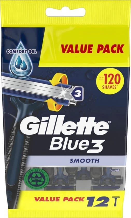 Gillette Blue3 wegwerpmesjes 12 st