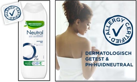 Neutral Douchegel Sensitive Skin 900 ml 2