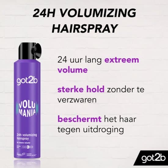 Got2b Haarlak Volumania 300 ml 3