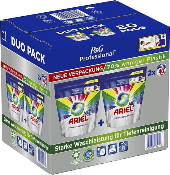 ARIEL PRO PODS COLOR 80CT