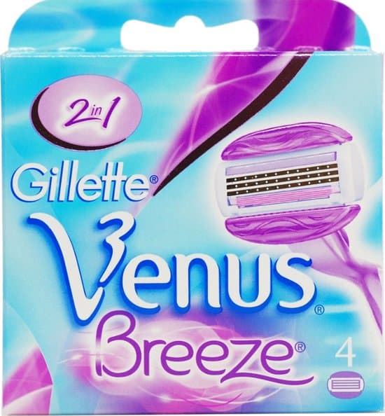 Gillette Venus Scheermesjes Breeze 4 Stuks