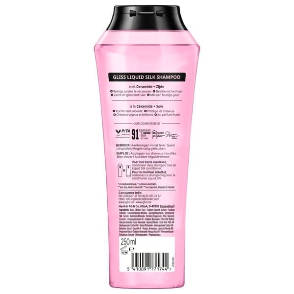 Gliss Kur Shampoo Liquid Silk 250 ml 2
