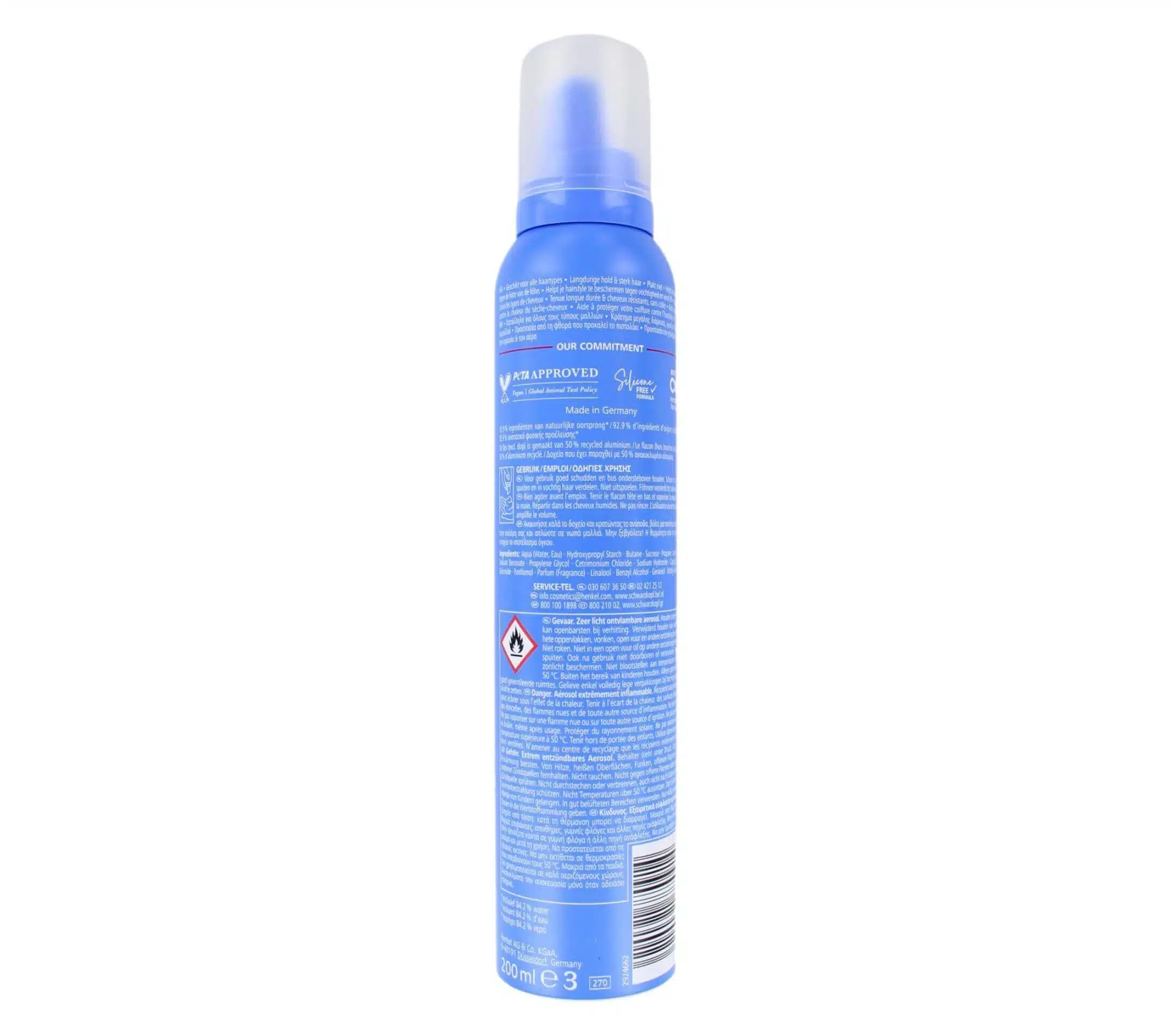 Taft Mousse Ultra Strong 200 ml 2