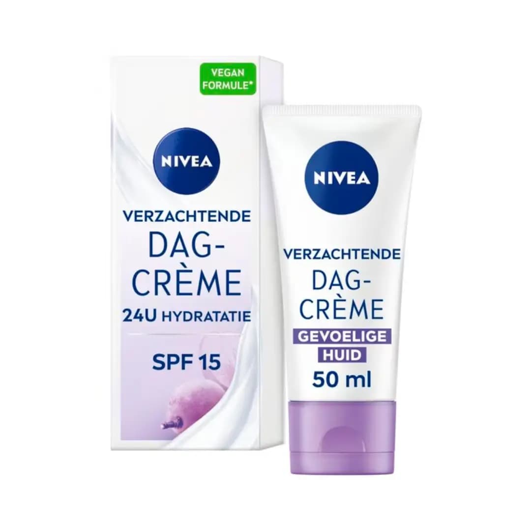 Nivea Dagcrème Verzachtend – Gevoelige Huid – 50 ml