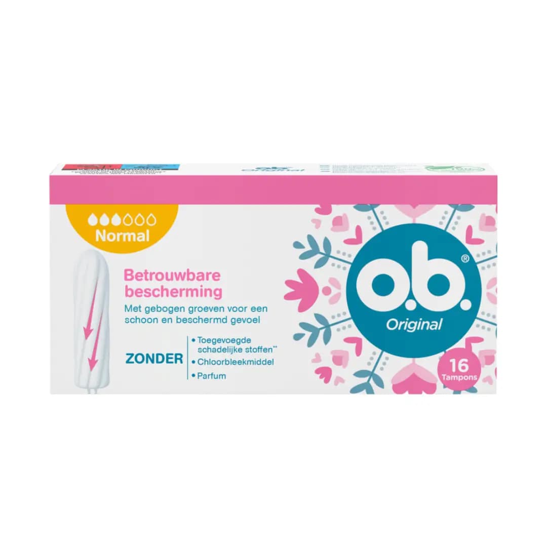 o.b.® Tampons Original Normal – 16 stuks