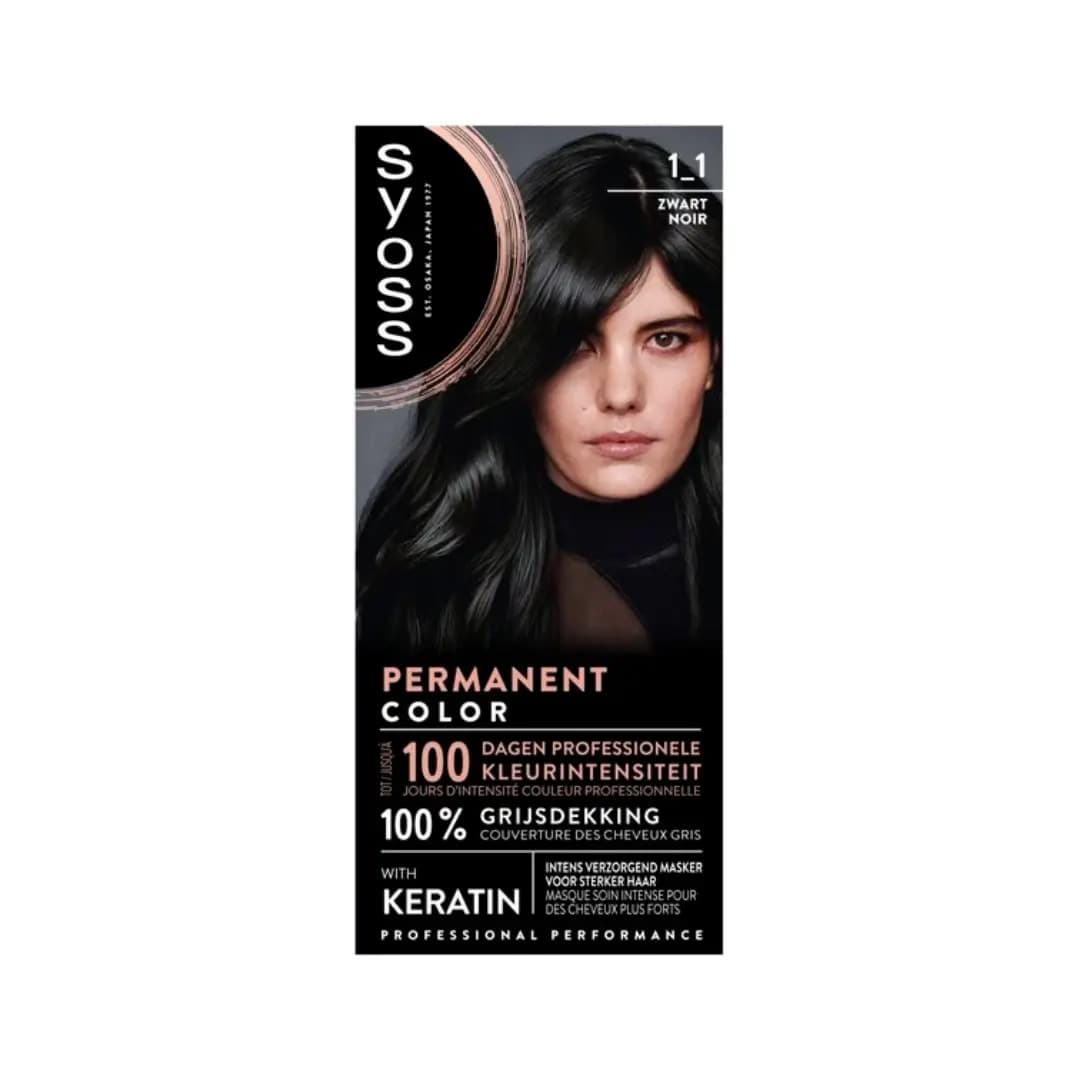 Syoss Haarverf 1-1 Zwart