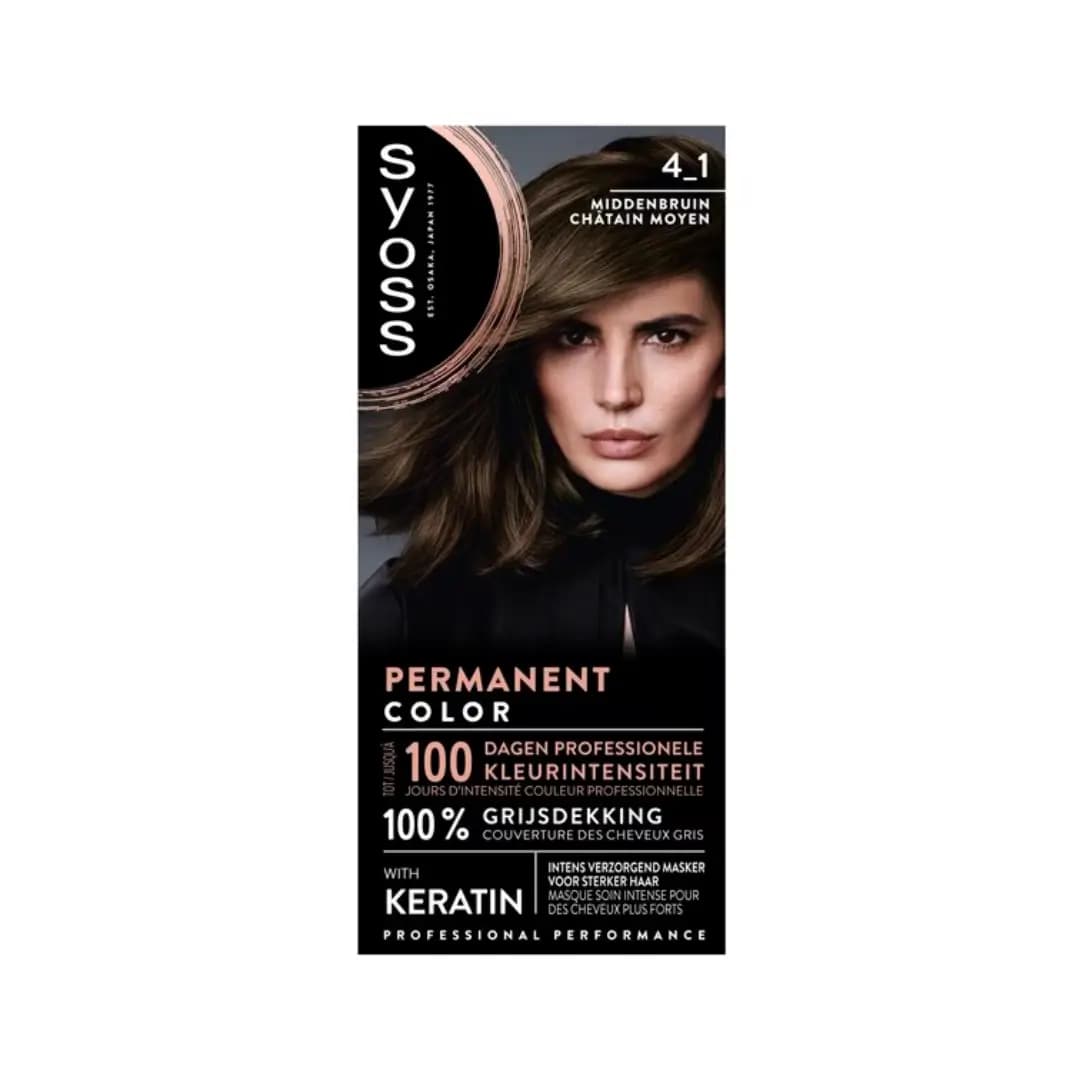 Syoss Haarverf 4-1 Middenbruin