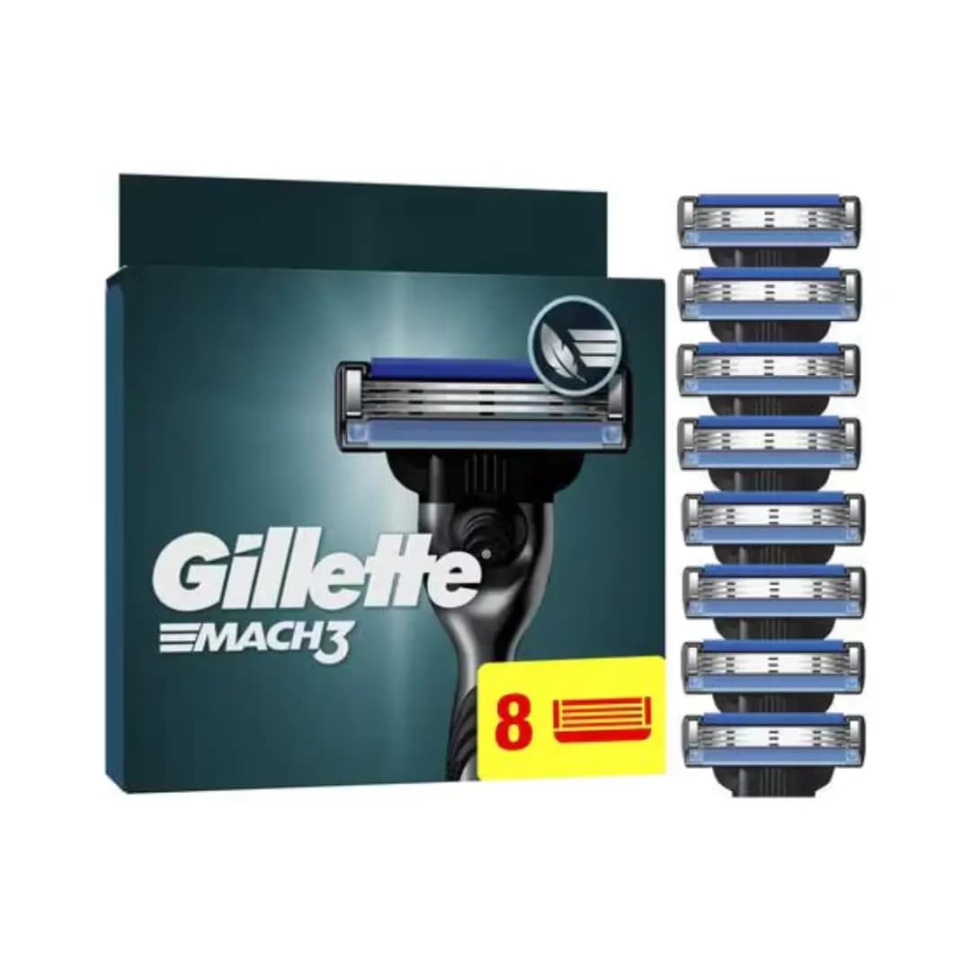 Gillette Scheermesjes Mach3 – 8 stuks