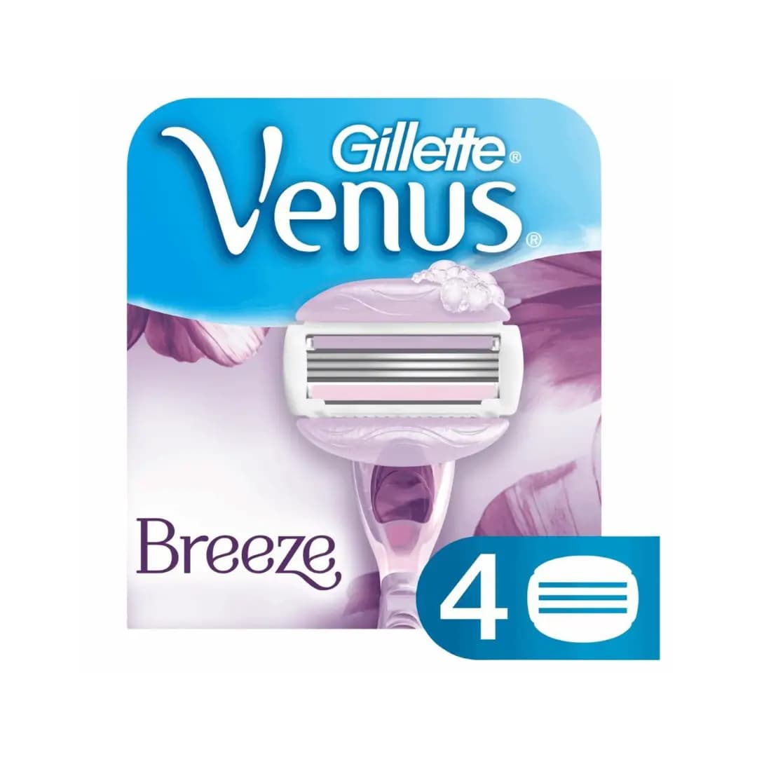 Gillette Venus Scheermesjes Breeze – 4 stuks