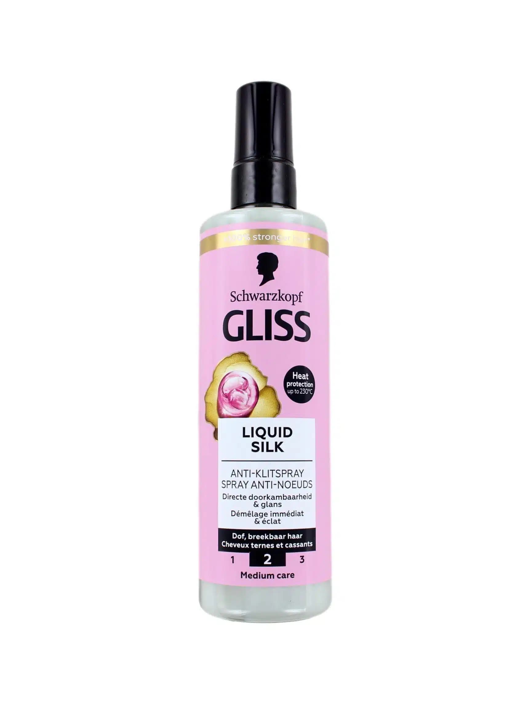 Gliss Kur Anti Klit Spray Liquid Silk 200 ml